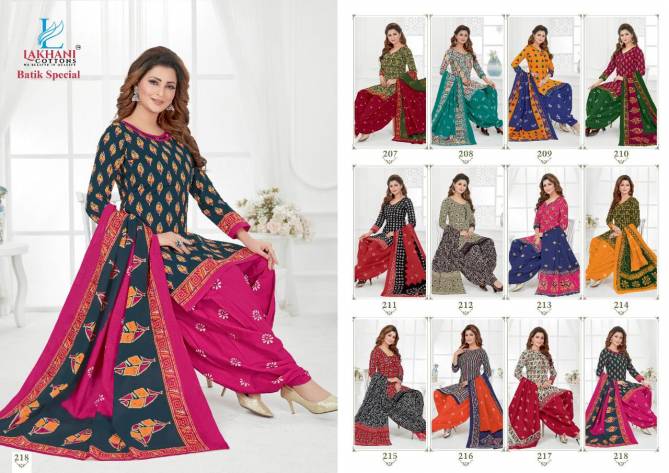 Lakhani Batik Special 2 Cotton Printed Casual Wear Dress Material Collection
